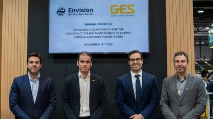 Envision Energy и GES масштабируют системы хранения энергии и ветропарки в Европе