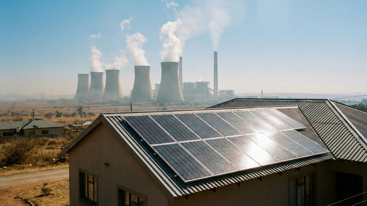 Частные солнечные панели остановили рост доли ВИЭ в энергосети ЮАР