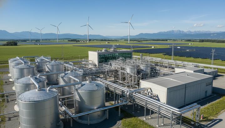 OMV строит в Австрии один из крупнейших водородных заводов Европы