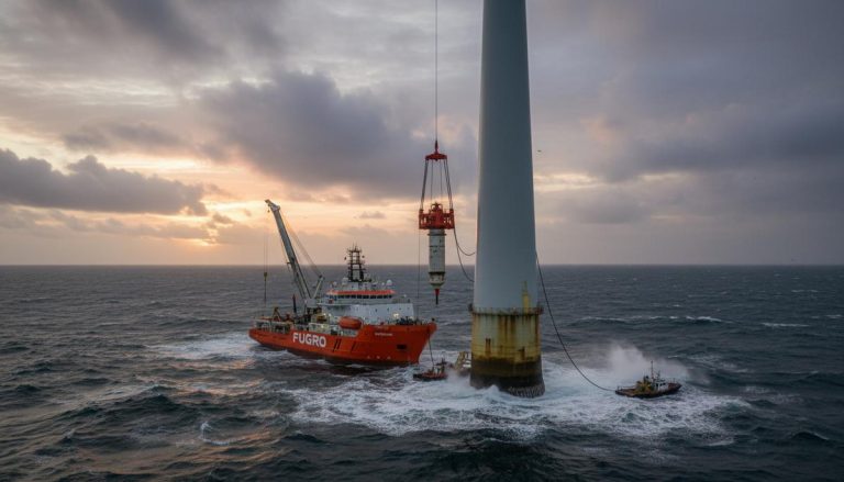 В Северном море начались изыскания для ветропарка мощностью 2 ГВт