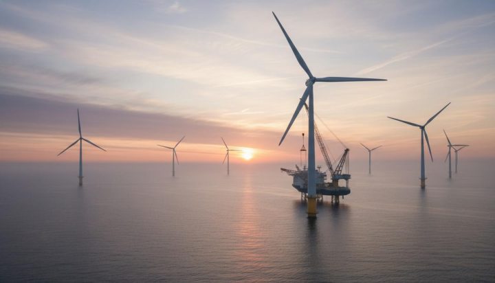 Google будет получать энергию с немецкой морской ВЭС He Dreiht