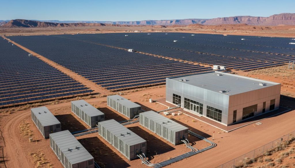 Солнечная энергия и накопители обеспечат питанием ЦОД в штате Юта