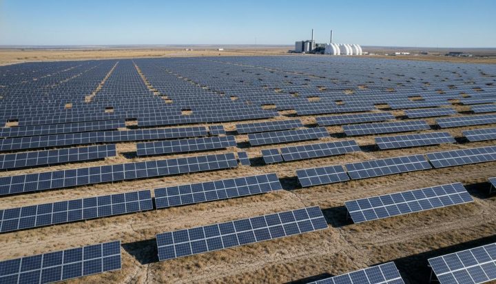 В Техасе запустили СЭС для питания нефтегазовых операций и улавливания CO2