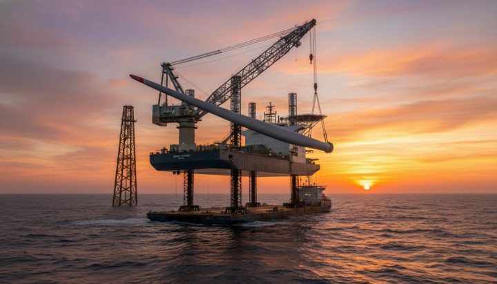 Seatrium передал Maersk судно для ветропарка у берегов Нью-Йорка