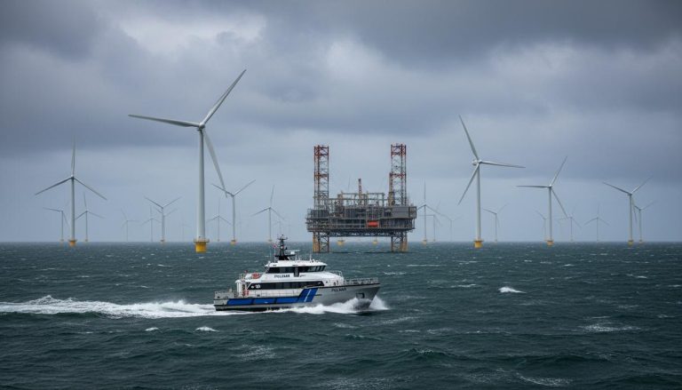 В Шотландии новое судно OEG начало работу на морской ВЭС Inch Cape