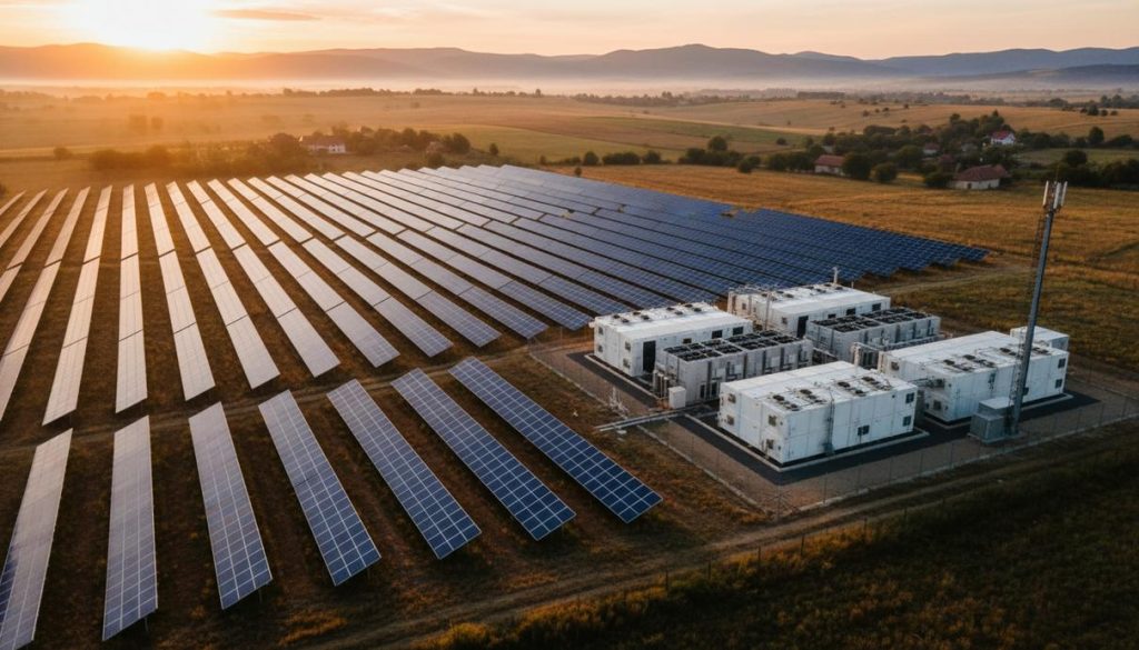 Enery привлекла €460 млн на гибридную СЭС с накопителем в Румынии