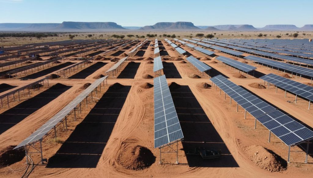 В ЮАР началось строительство солнечной станции Thakadu на 255 МВт