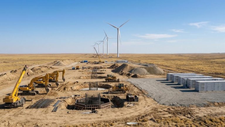 Гигаватт ветра: в Казахстане стартовала стройка крупной ВЭС