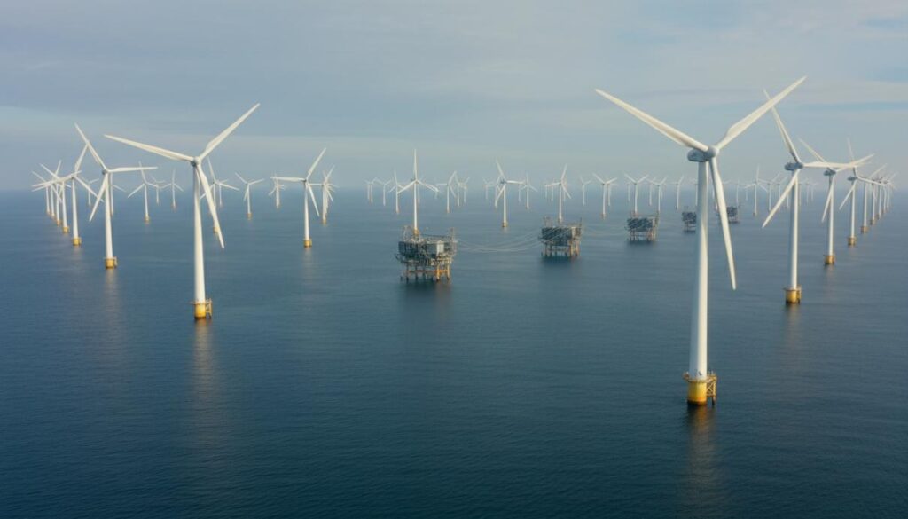 Великобритания одобрила строительство морской ветроэлектростанции Outer Dowsing
