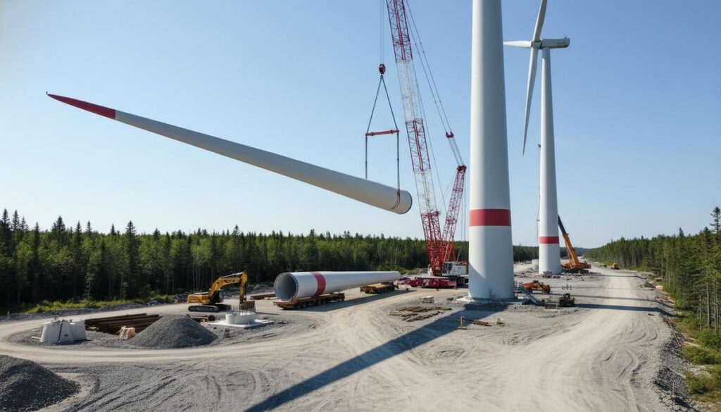 В Квебеке завершено финансирование проекта ветропарка мощностью 185,6 МВт