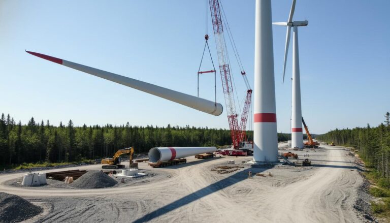 В Квебеке завершено финансирование проекта ветропарка мощностью 185,6 МВт