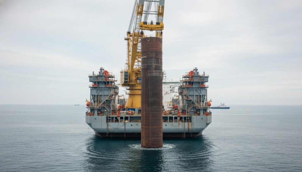 В Германии внедряют бесшумную технологию строительства морских ветропарков