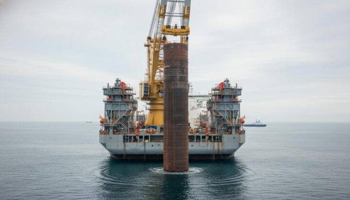 В Германии внедряют бесшумную технологию строительства морских ветропарков