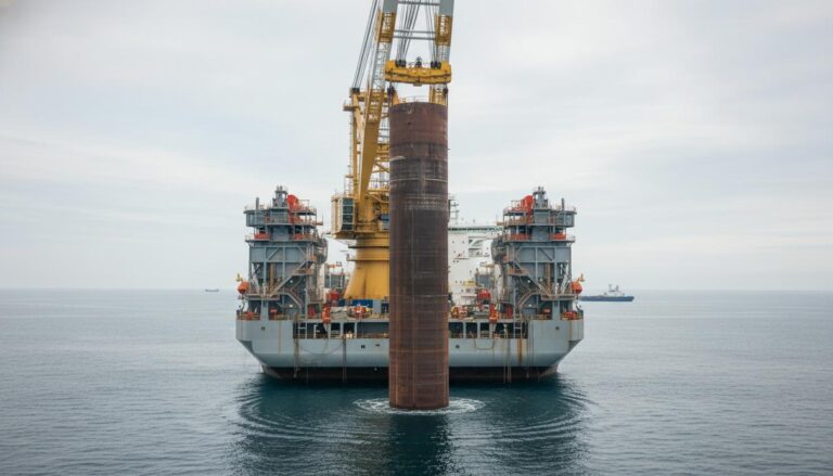 В Германии внедряют бесшумную технологию строительства морских ветропарков