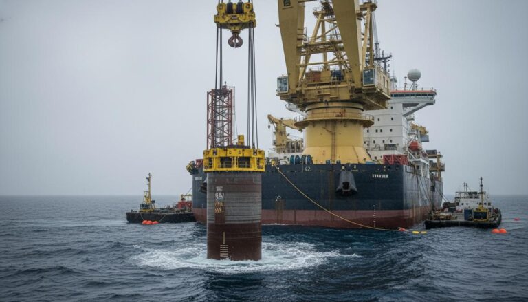 В Великобритании начали монтаж оснований морской ветроэлектростанции Hornsea 3