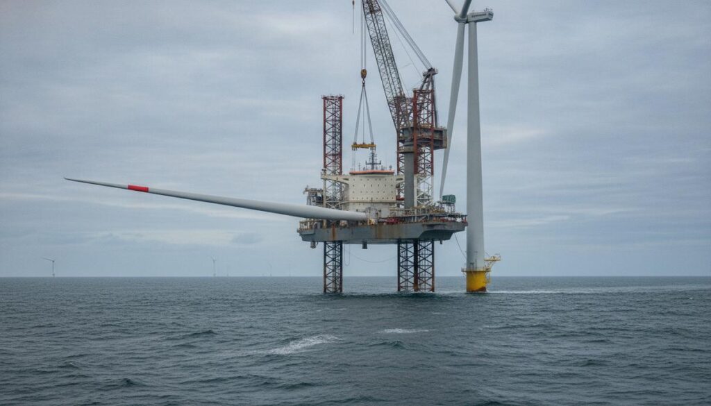 RWE начала монтаж турбин на ВЭС Nordseecluster в Северном море