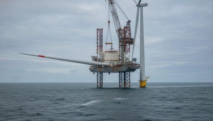 RWE начала монтаж турбин на ВЭС Nordseecluster в Северном море