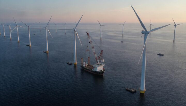 RWE установила половину турбин на крупнейшей ВЭС Дании Thor