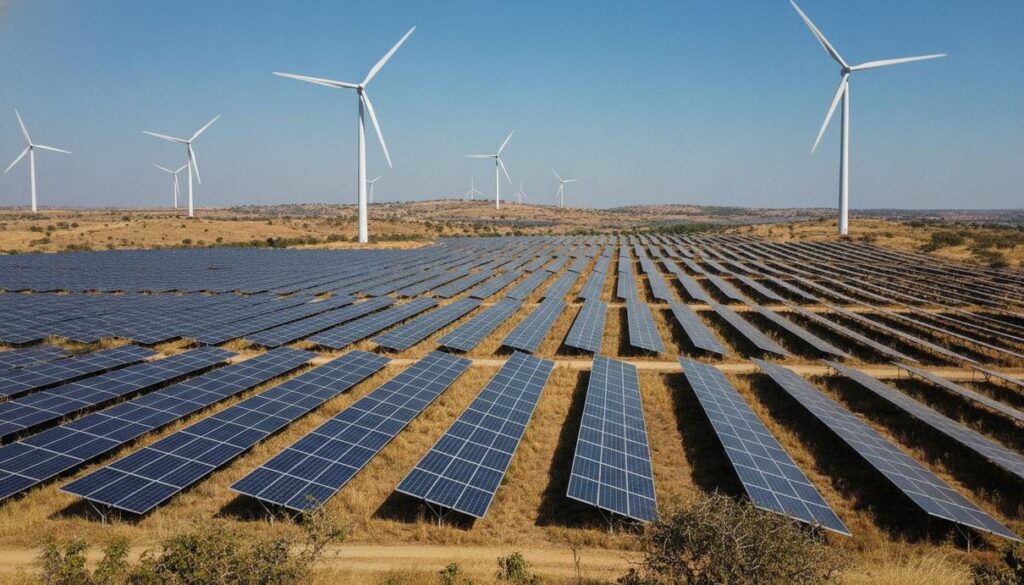 Tata Power строит в Индии гибридную ВИЭ-станцию на 800 МВт