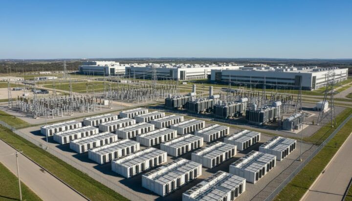 Energy Vault построит для ИИ-дата-центра в Техасе энергосистему на 1,25 ГВт