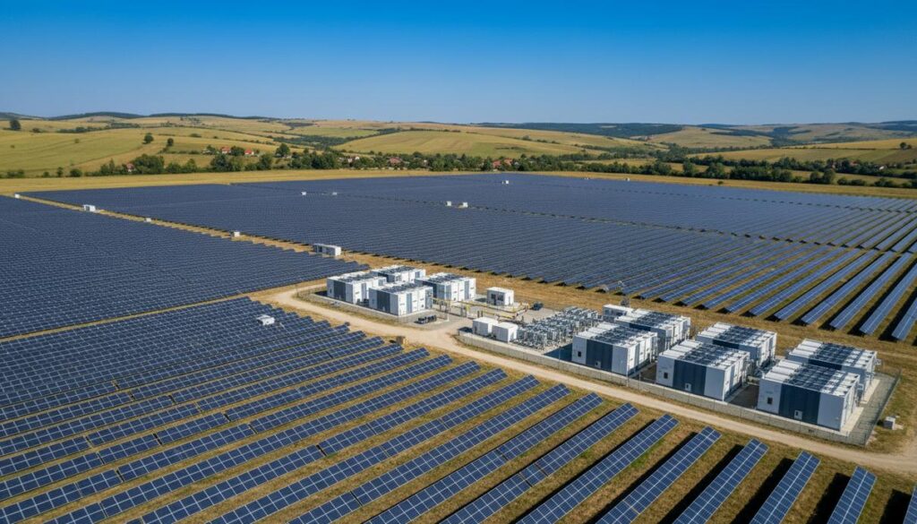 Econergy привлекла €229 млн на солнечную станцию с СНЭ в Румынии