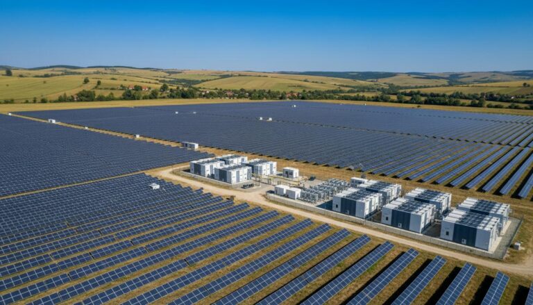 Econergy привлекла €229 млн на солнечную станцию с СНЭ в Румынии