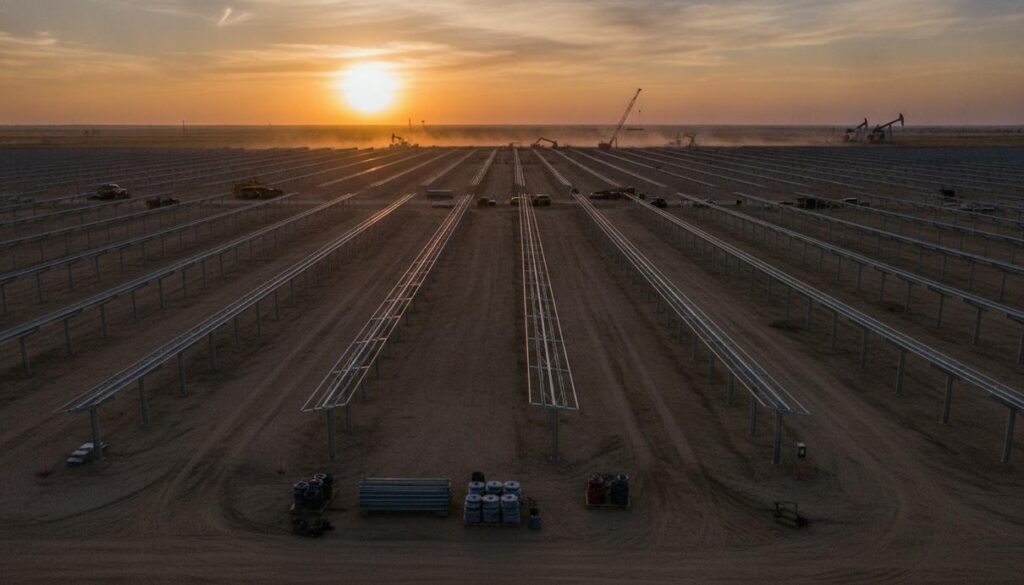В Техасе начали строить солнечную электростанцию SunRoper за $394 млн
