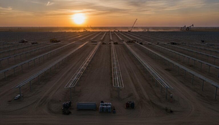 В Техасе начали строить солнечную электростанцию SunRoper за $394 млн