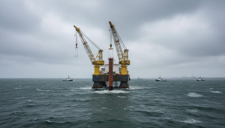 Heerema установила 100 фундаментов для ветропарков в Балтийском море