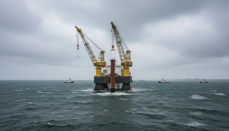 Heerema установила 100 фундаментов для ветропарков в Балтийском море